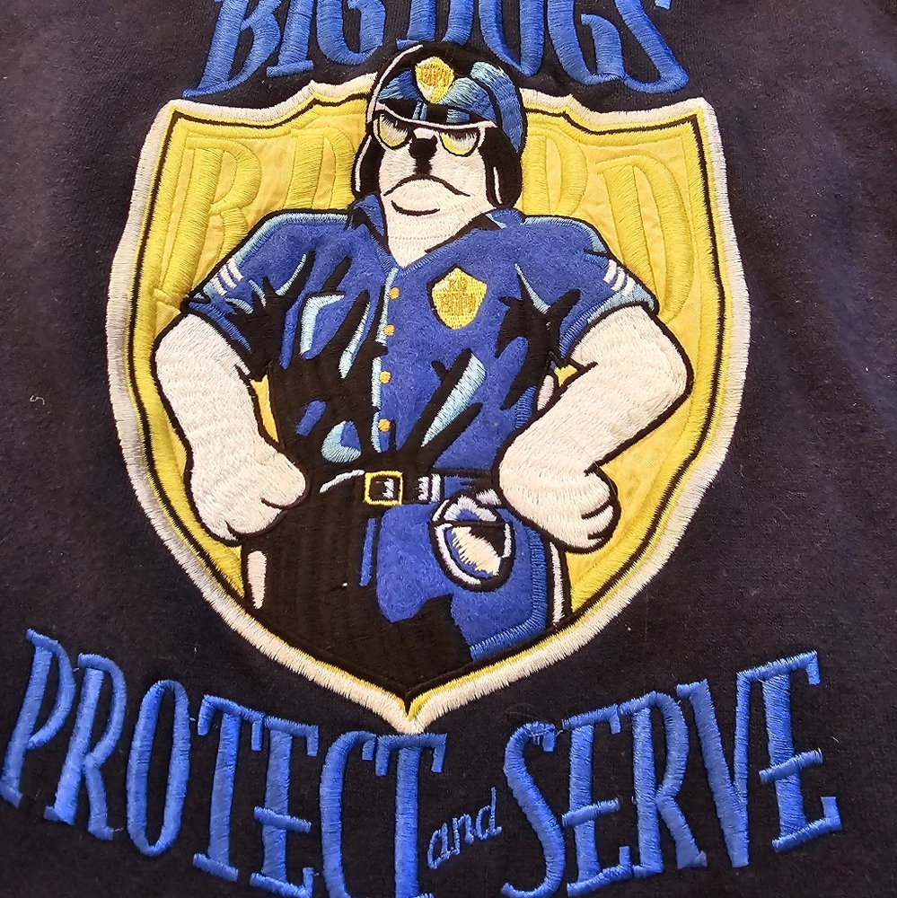 Big dogs police sweatshirt